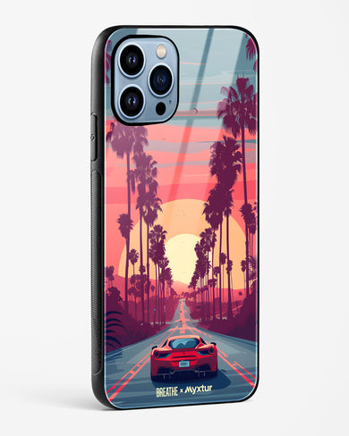 Sunset Boulevard [BREATHE] Glass Case Phone Cover (Apple)