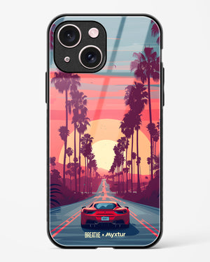 Sunset Boulevard [BREATHE] Glass Case Phone Cover (Apple)