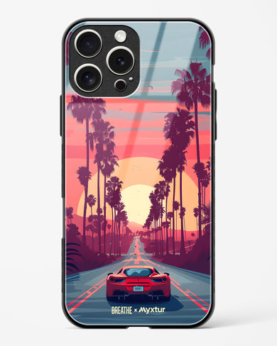 Sunset Boulevard [BREATHE] Glass Case Phone Cover (Apple)