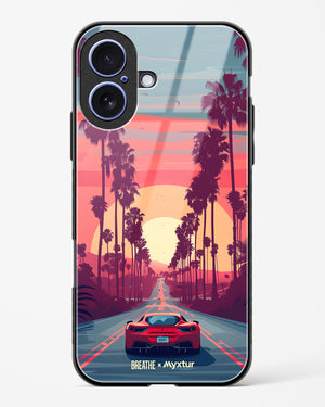 Sunset Boulevard [BREATHE] Glass Case Phone Cover (Apple)