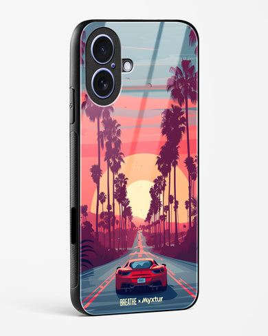 Sunset Boulevard [BREATHE] Glass Case Phone Cover (Apple)