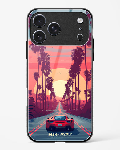 Sunset Boulevard [BREATHE] Glass Case Phone Cover (Apple)