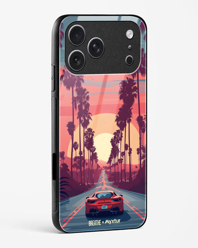 Sunset Boulevard [BREATHE] Glass Case Phone Cover (Apple)