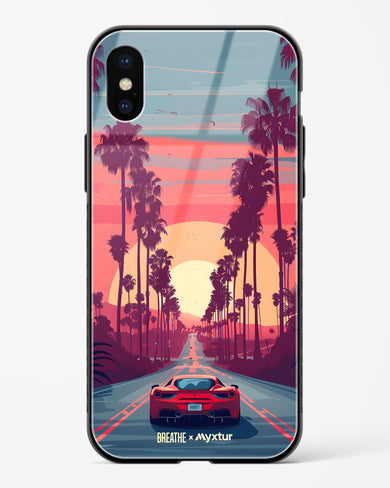 Sunset Boulevard [BREATHE] Glass Case Phone Cover (Apple)