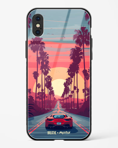 Sunset Boulevard [BREATHE] Glass Case Phone Cover (Apple)