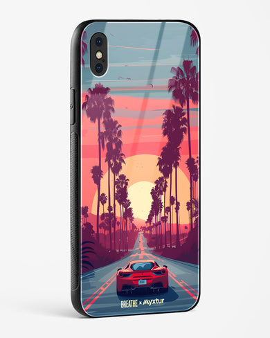 Sunset Boulevard [BREATHE] Glass Case Phone Cover (Apple)