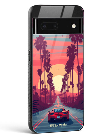 Sunset Boulevard [BREATHE] Glass Case Phone Cover (Google)