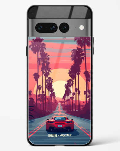 Sunset Boulevard [BREATHE] Glass Case Phone Cover (Google)