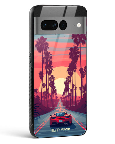 Sunset Boulevard [BREATHE] Glass Case Phone Cover (Google)