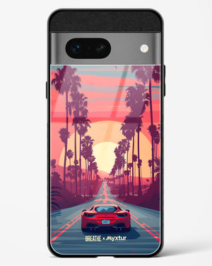 Sunset Boulevard [BREATHE] Glass Case Phone Cover (Google)