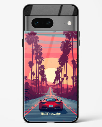 Sunset Boulevard [BREATHE] Glass Case Phone Cover (Google)