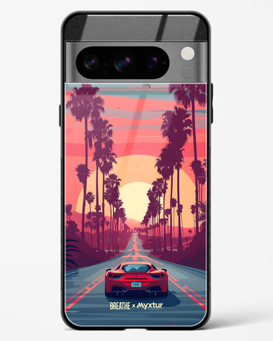 Sunset Boulevard [BREATHE] Glass Case Phone Cover (Google)