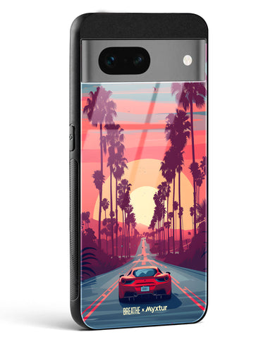 Sunset Boulevard [BREATHE] Glass Case Phone Cover (Google)