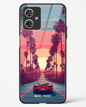 Sunset Boulevard [BREATHE] Glass Case Phone Cover (Motorola)