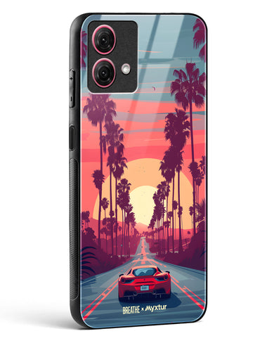 Sunset Boulevard [BREATHE] Glass Case Phone Cover (Motorola)
