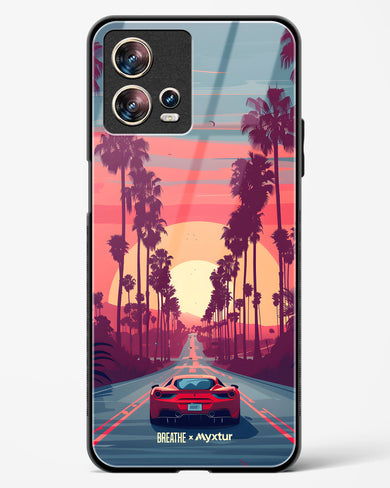 Sunset Boulevard [BREATHE] Glass Case Phone Cover (Motorola)