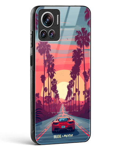 Sunset Boulevard [BREATHE] Glass Case Phone Cover (Motorola)