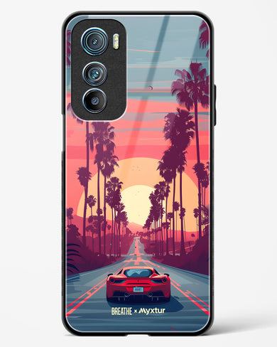 Sunset Boulevard [BREATHE] Glass Case Phone Cover (Motorola)