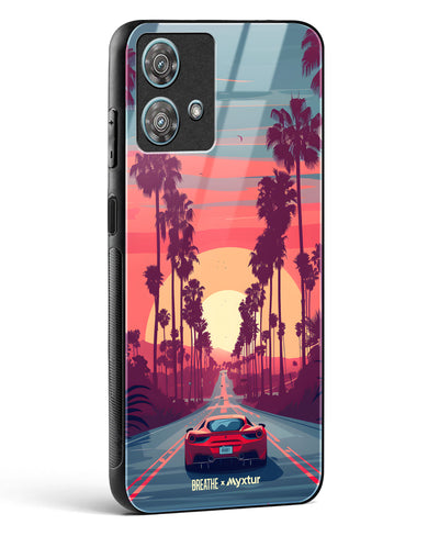 Sunset Boulevard [BREATHE] Glass Case Phone Cover (Motorola)