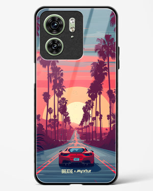 Sunset Boulevard [BREATHE] Glass Case Phone Cover (Motorola)