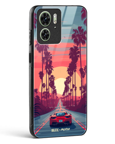 Sunset Boulevard [BREATHE] Glass Case Phone Cover (Motorola)