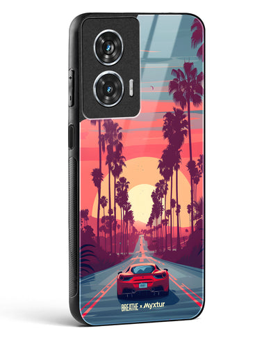 Sunset Boulevard [BREATHE] Glass Case Phone Cover (Motorola)