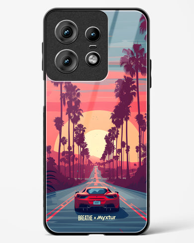 Sunset Boulevard [BREATHE] Glass Case Phone Cover (Motorola)