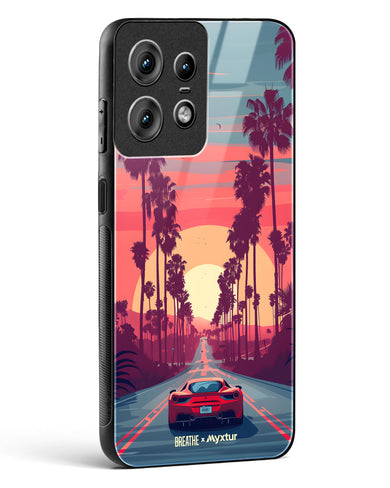 Sunset Boulevard [BREATHE] Glass Case Phone Cover (Motorola)