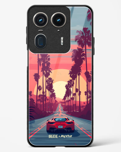 Sunset Boulevard [BREATHE] Glass Case Phone Cover (Motorola)