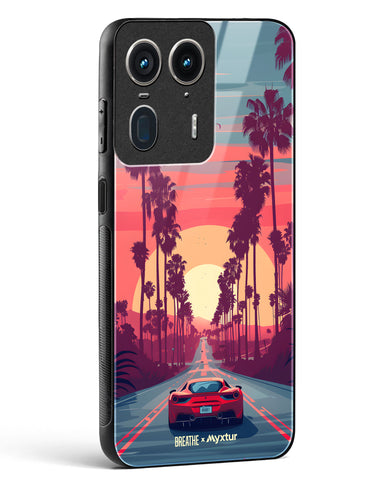 Sunset Boulevard [BREATHE] Glass Case Phone Cover (Motorola)