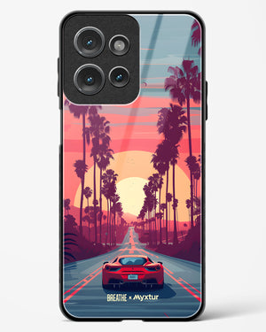 Sunset Boulevard [BREATHE] Glass Case Phone Cover (Motorola)