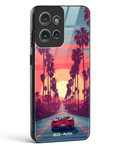 Sunset Boulevard [BREATHE] Glass Case Phone Cover (Motorola)
