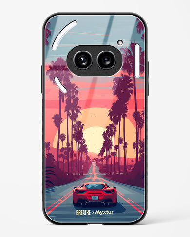 Sunset Boulevard [BREATHE] Glass Case Phone Cover (Nothing)