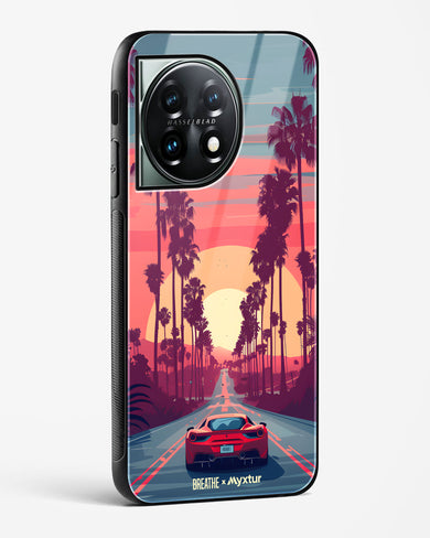 Sunset Boulevard [BREATHE] Glass Case Phone Cover (OnePlus)