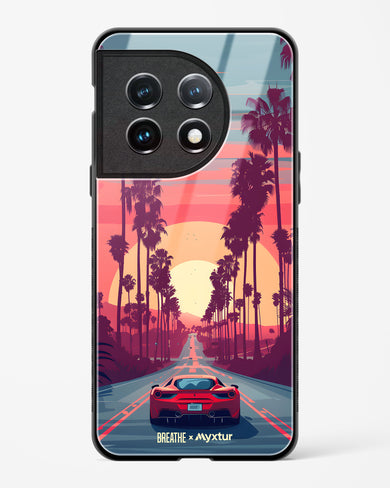 Sunset Boulevard [BREATHE] Glass Case Phone Cover (OnePlus)