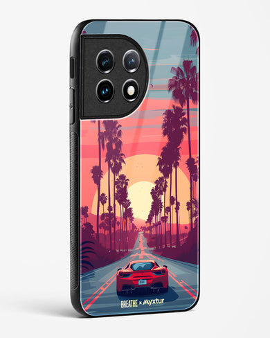 Sunset Boulevard [BREATHE] Glass Case Phone Cover (OnePlus)