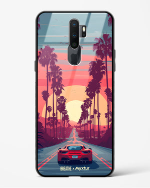 Sunset Boulevard [BREATHE] Glass Case Phone Cover (Oppo)