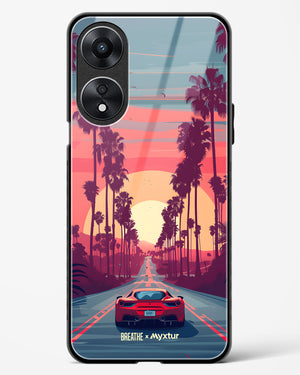 Sunset Boulevard [BREATHE] Glass Case Phone Cover (Oppo)