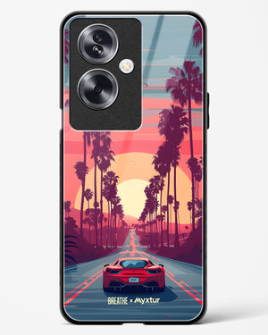 Sunset Boulevard [BREATHE] Glass Case Phone Cover (Oppo)