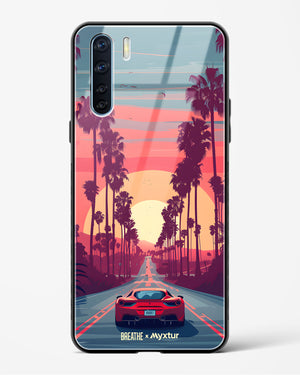 Sunset Boulevard [BREATHE] Glass Case Phone Cover (Oppo)