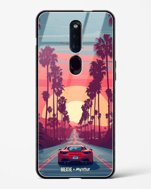 Sunset Boulevard [BREATHE] Glass Case Phone Cover (Oppo)