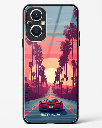 Sunset Boulevard [BREATHE] Glass Case Phone Cover (Oppo)