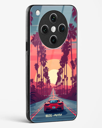 Sunset Boulevard [BREATHE] Glass Case Phone Cover (Oppo)