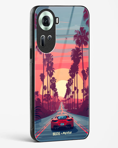 Sunset Boulevard [BREATHE] Glass Case Phone Cover (Oppo)