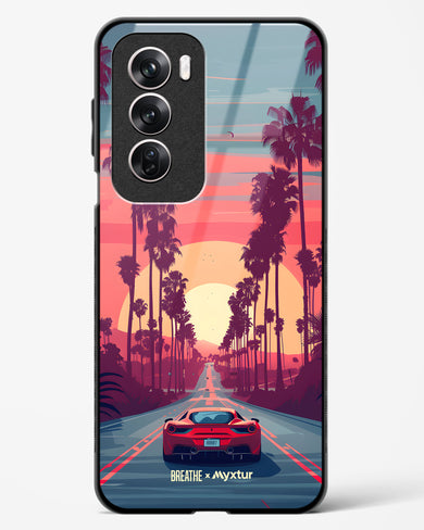 Sunset Boulevard [BREATHE] Glass Case Phone Cover (Oppo)