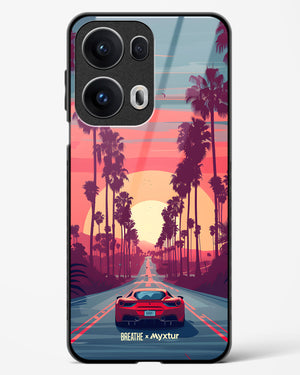 Sunset Boulevard [BREATHE] Glass Case Phone Cover (Oppo)
