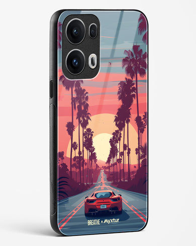 Sunset Boulevard [BREATHE] Glass Case Phone Cover (Oppo)