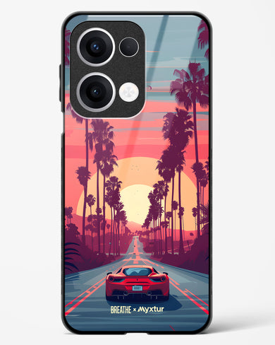 Sunset Boulevard [BREATHE] Glass Case Phone Cover (Oppo)