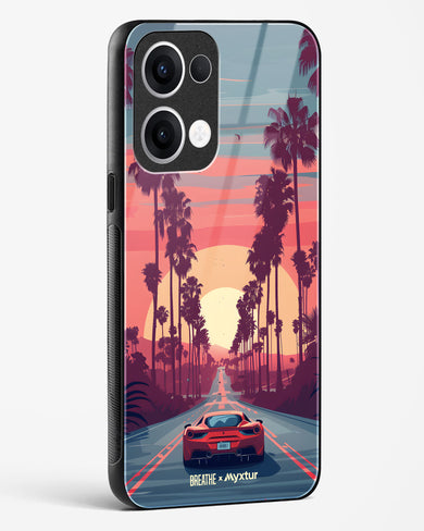 Sunset Boulevard [BREATHE] Glass Case Phone Cover (Oppo)