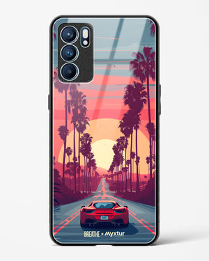 Sunset Boulevard [BREATHE] Glass Case Phone Cover (Oppo)